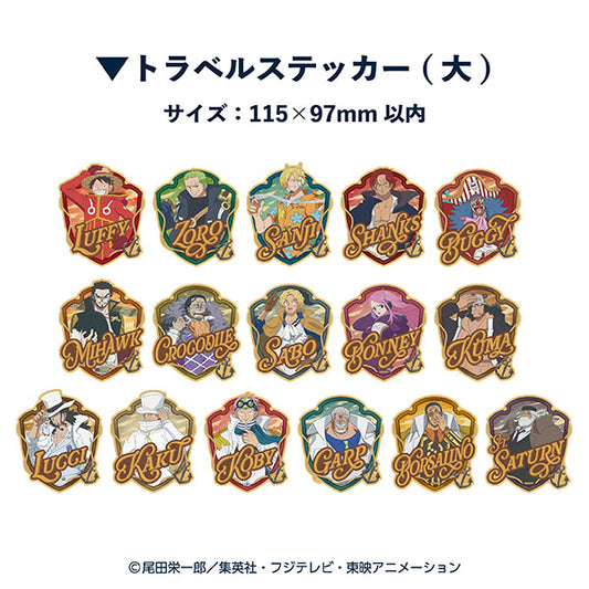 One Piece Travel Sticker Collection Egghead Arc