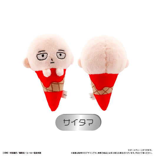 One-Punch Man Ice Cream Tapi-nui Plush