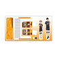 Premium Acrylic Diorama Plate Haikyu!! 01 Hinata Shoyo & Kageyama Tobio