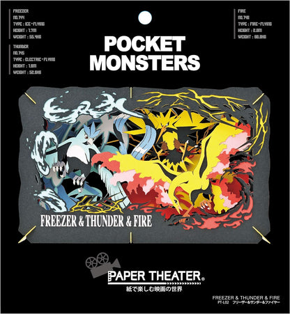 [Multi Variants]Pokemon Paper Theater Craft Kit