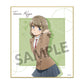 Rascal Does Not Dream of Santa Claus Trading Mini Shikishi