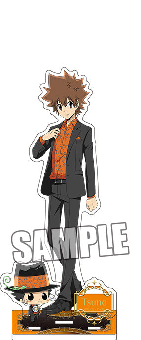 Reborn Acrylic Stand Reborn & Tsuna Botanical Shirt Ver.