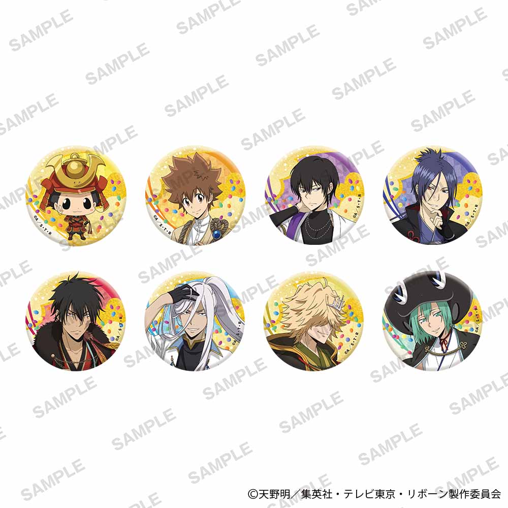 Reborn! Trading Glitter Can Badge Japanese Modern Ver.