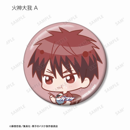 Kuroko's Basketball Trading Chibi Chara A Moment in The Morning Ver. Metallic Can Badge