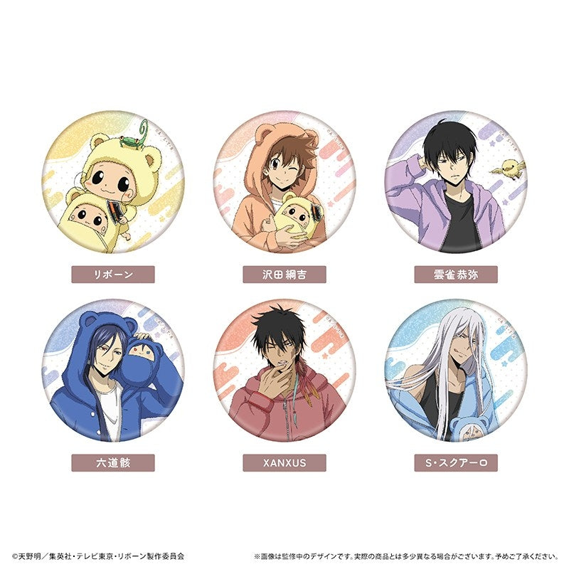 Reborn! Lame Can Badge Kurumi Pajamas Ver.