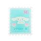 Sanrio Acrylic Clip - Cinnamoroll  (Retro Stamp Style)