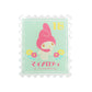 Sanrio Acrylic Clip - My Melody (Retro Stamp Style)