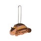 [Ghibli] My Neighbor Totoro Flocking Keychain – Catbus