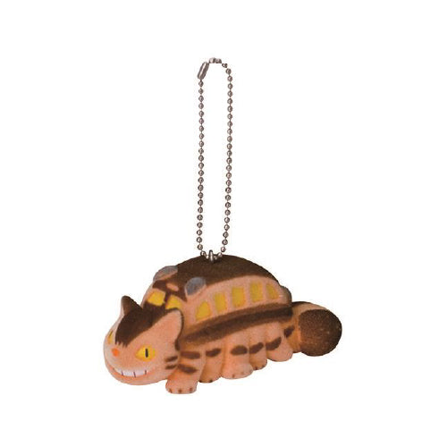 Studio Ghibli My Neighbor Totoro Flocking Key Chain Catbus