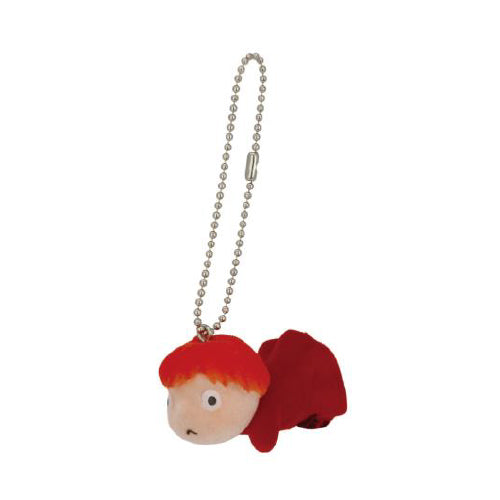 Studio Ghibli Ponyo Flocking Key Chain Ponyo