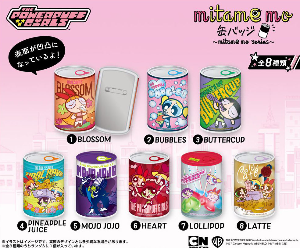 The Powerpuff Girls Mitamemo Can Badge