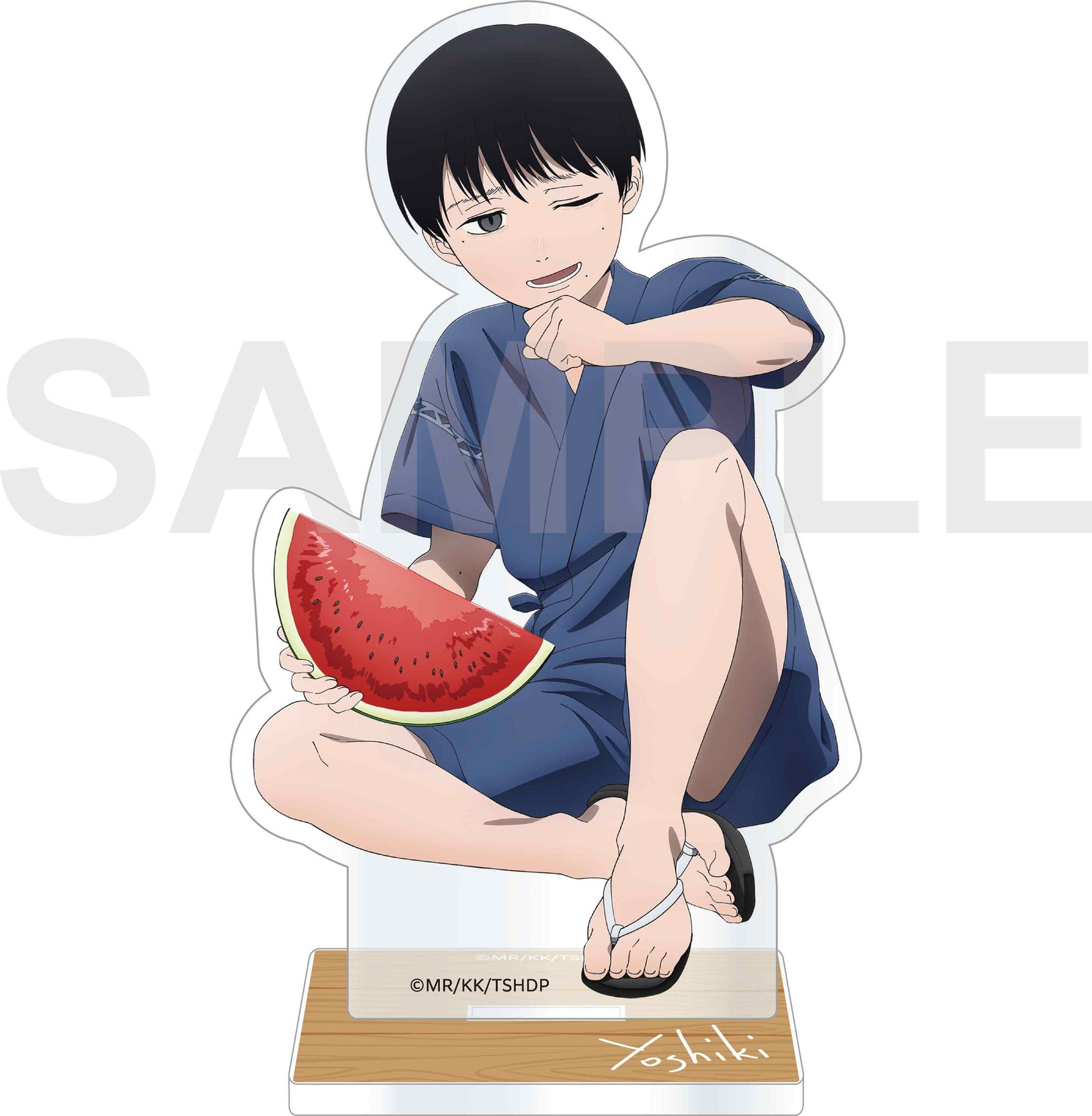 The Summer Hikaru Died Acrylic Stand Figure Summer Day Series Watermelon Ver. Yoshiki
