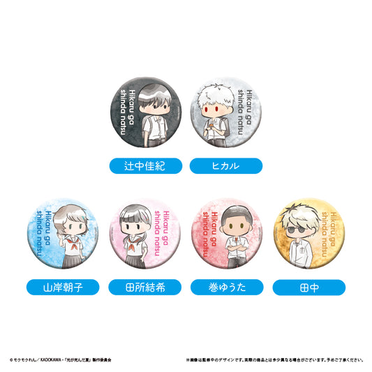 The Summer Hikaru Died Retro Style Can Badge