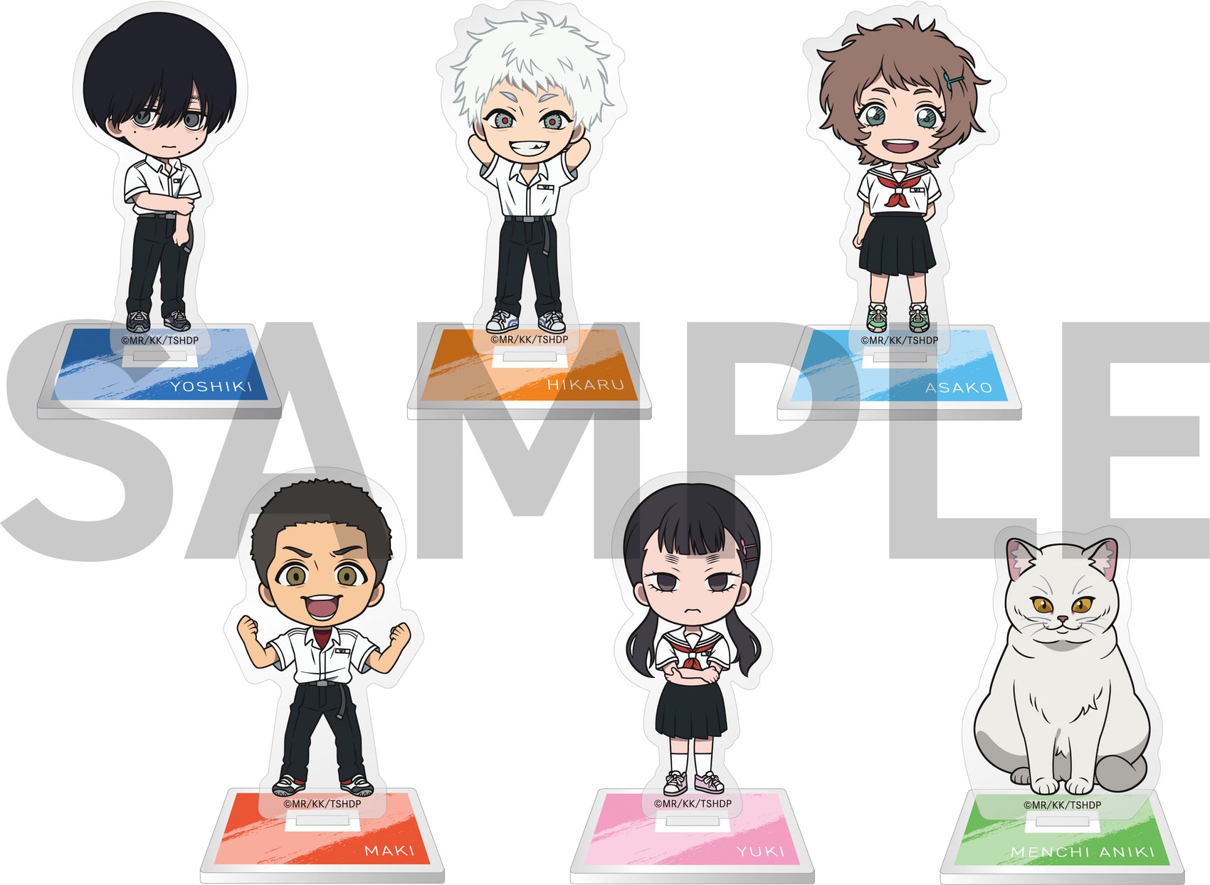 The Summer Hikaru Died Trading Mini Character Acrylic Stand Ver. A