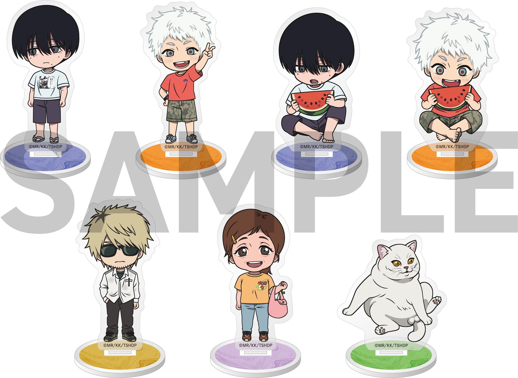 The Summer Hikaru Died Trading Mini Character Acrylic Stand Ver. B