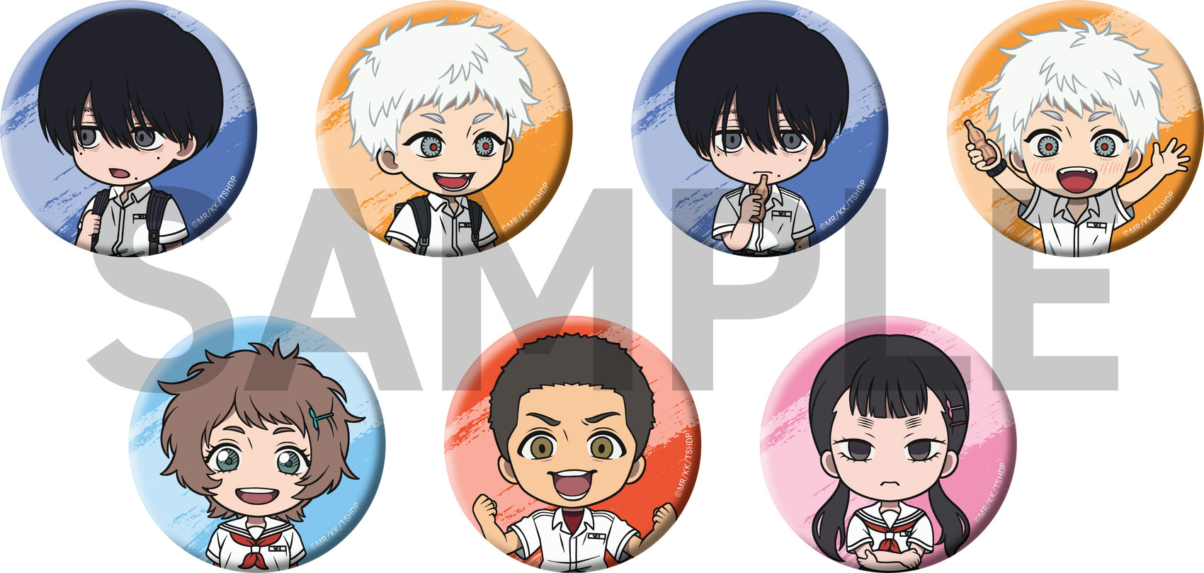 The Summer Hikaru Died Trading Mini Character Can Badge Ver. A