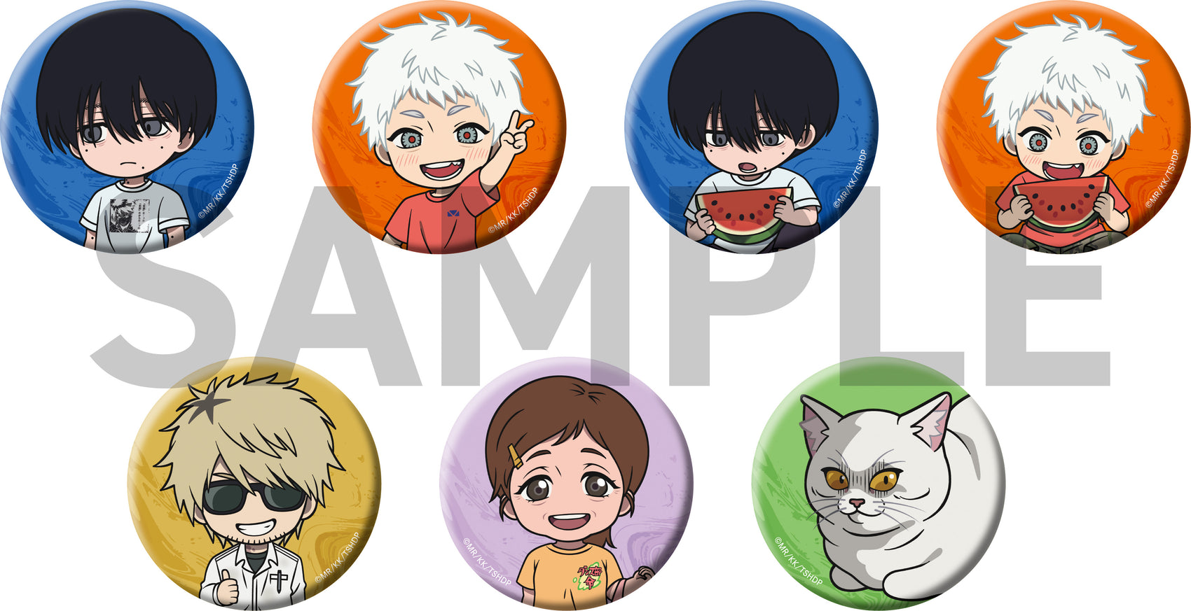 The Summer Hikaru Died Trading Mini Character Can Badge Ver. B
