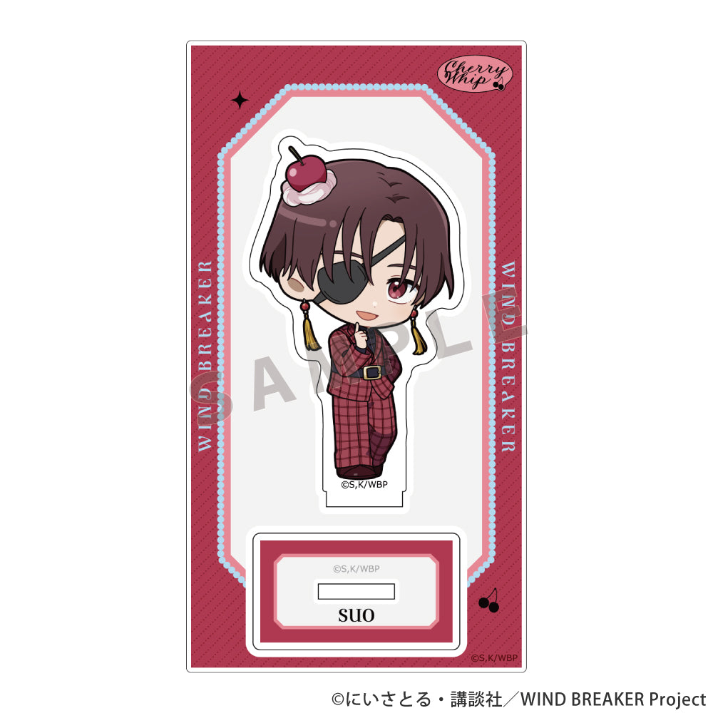 Wind Breaker Acrylic Stand Suo Hayato / Cherry Whip