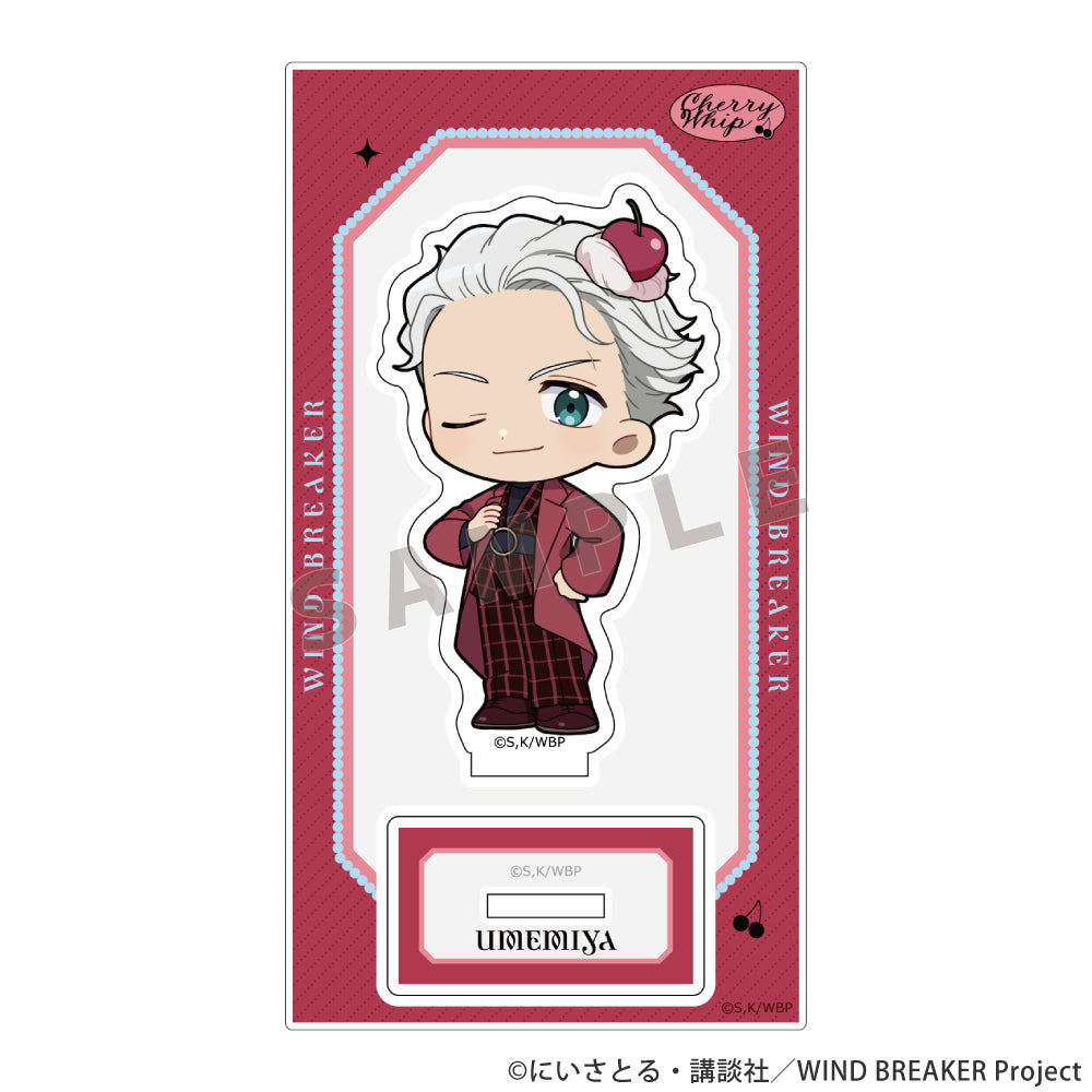 Wind Breaker Acrylic Stand Umemiya Hajime / Cherry Whip