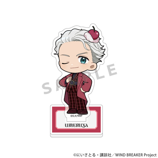 Wind Breaker Acrylic Stand Umemiya Hajime / Cherry Whip