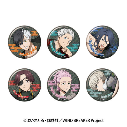 Wind Breaker Lame Kira Can Badge Collection