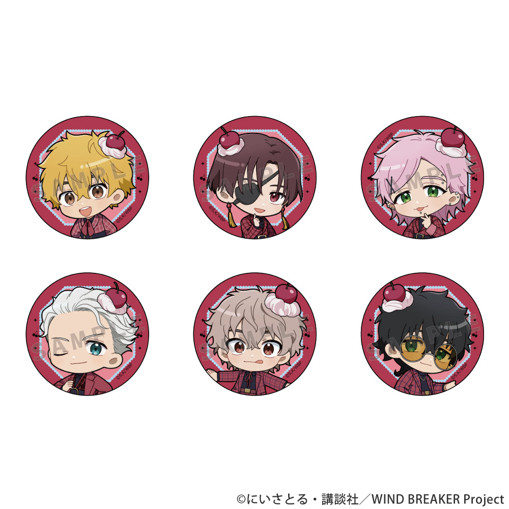 Wind Breaker Trading Can Badge Cherry Whip / Ver. B