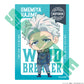 Wind Breaker Trading Clear Card