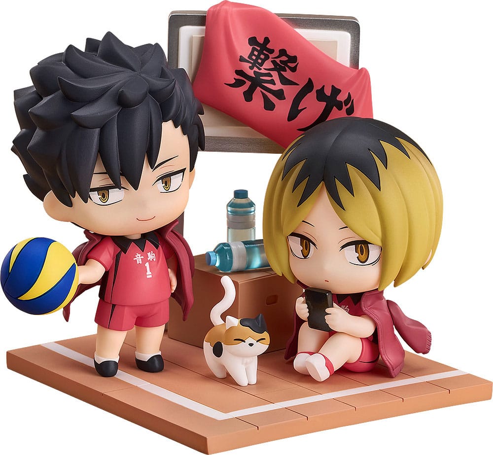 Haikyu!! Qset Mini-Figure 2-Pack Tetsuro Kuroo & Kenma Kozume 9cm