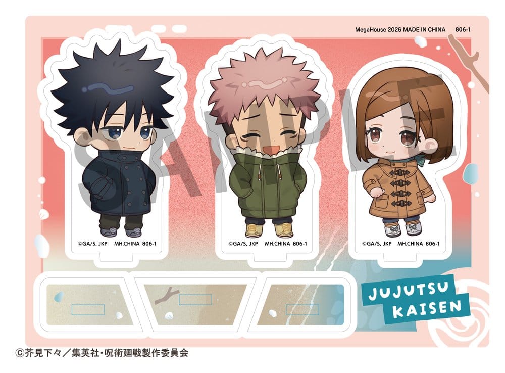 jujutsu-kaisen-buddycolle-acrylic-stand-5th-anniversary-c-megumi-fushiguro-yuji-itadori-nobara-kugisaki-10-cm-0